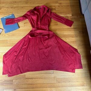 Lafayette 148 size 2 cotton/spandex shirt dress